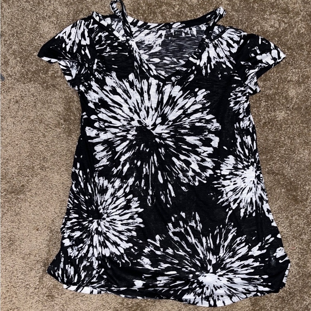 Cold Shoulder Tunic